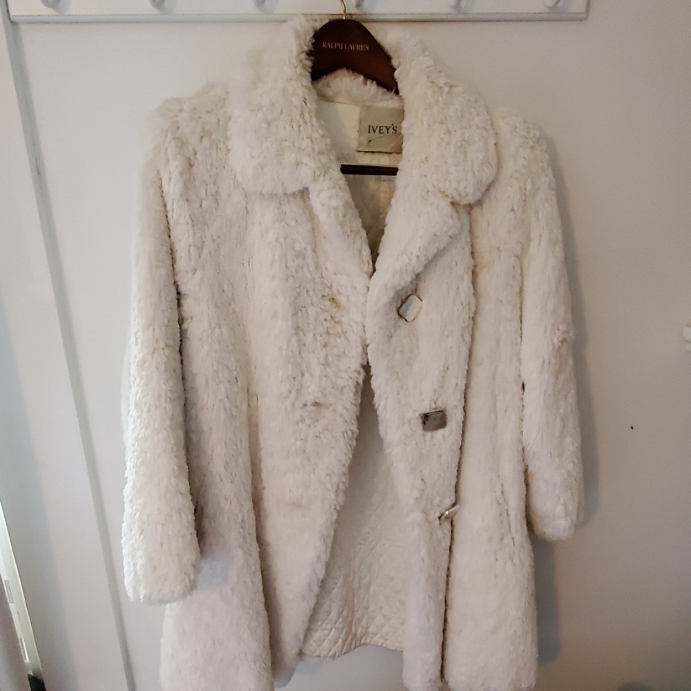 Ivory Warm Fuzzy Jacket